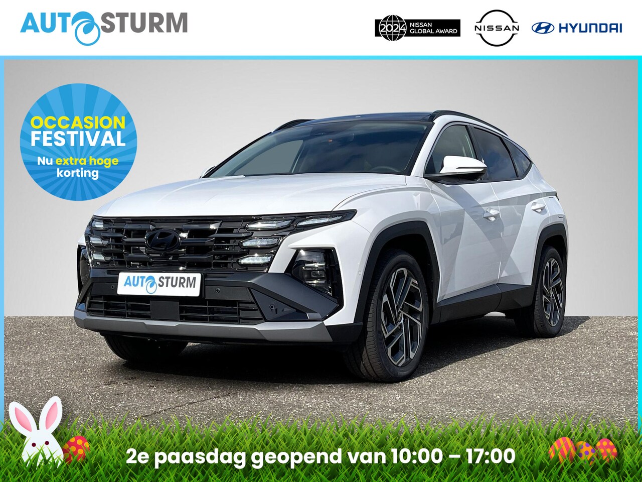 Hyundai Tucson - 1.6 T-GDI PHEV Premium Sky 4WD 1.6 T-GDI PHEV Premium Sky 4WD - AutoWereld.nl