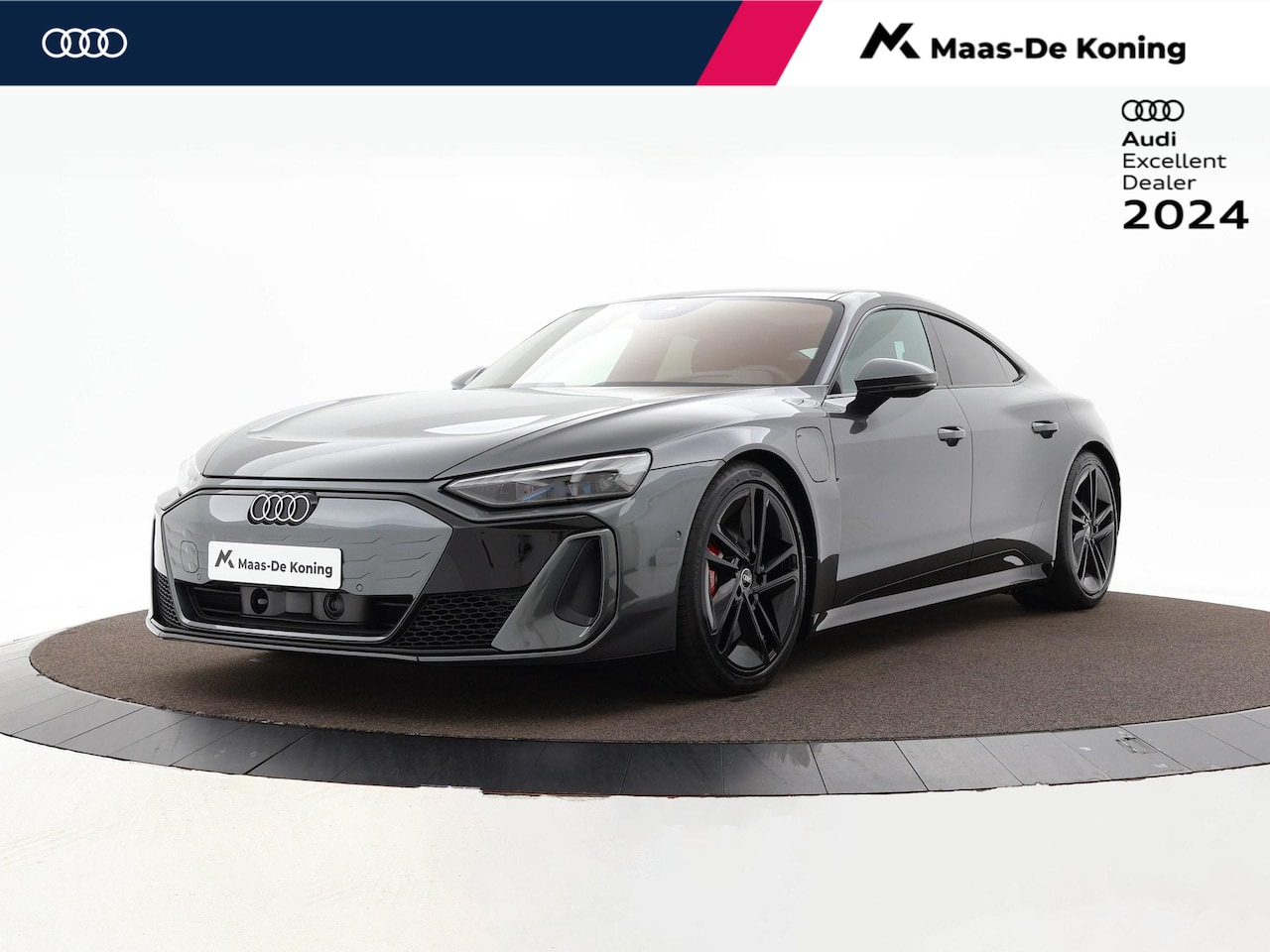 Audi e-tron GT - S 592 PK · Vierwiel en sportbesturing · Matrix + laser, led achter · Assistentiepaket plus - AutoWereld.nl