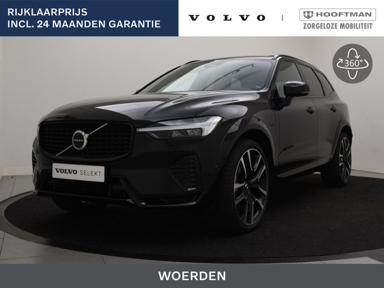 Volvo XC60 - T6 PLUG-IN HYBRID LONG RANGE ULTRA DARK 22INCH SCHUIFDAK TREKHAA - AutoWereld.nl