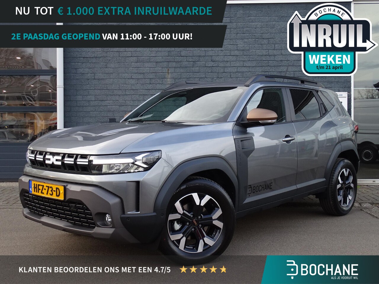 Dacia Duster - 1.6 Hybrid 140 Extreme PACK PARKING - AutoWereld.nl