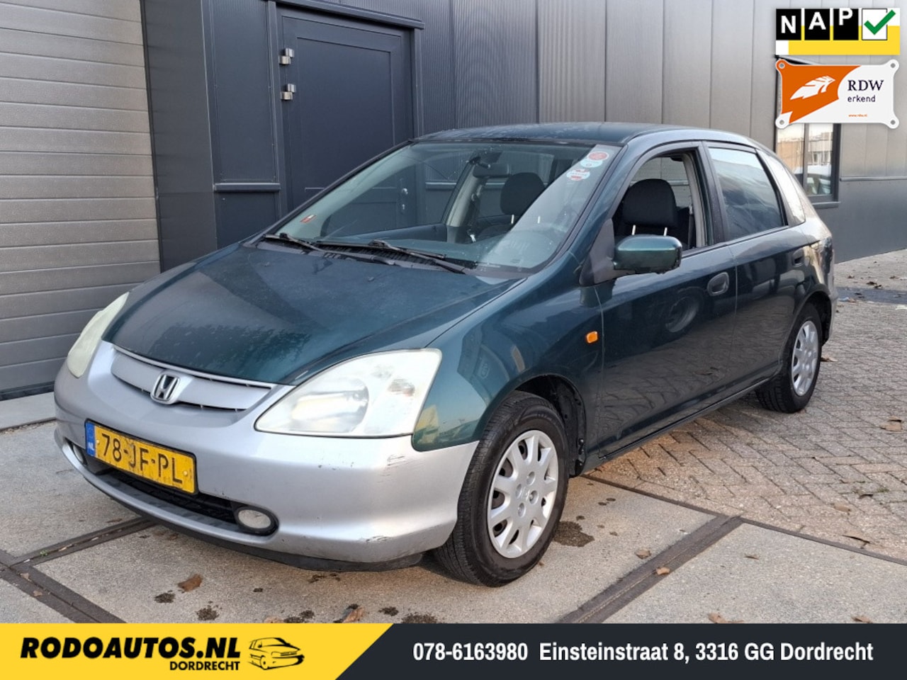 Honda Civic - 1.4i LS 5-Drs Airco APK 27-11-2025 - AutoWereld.nl