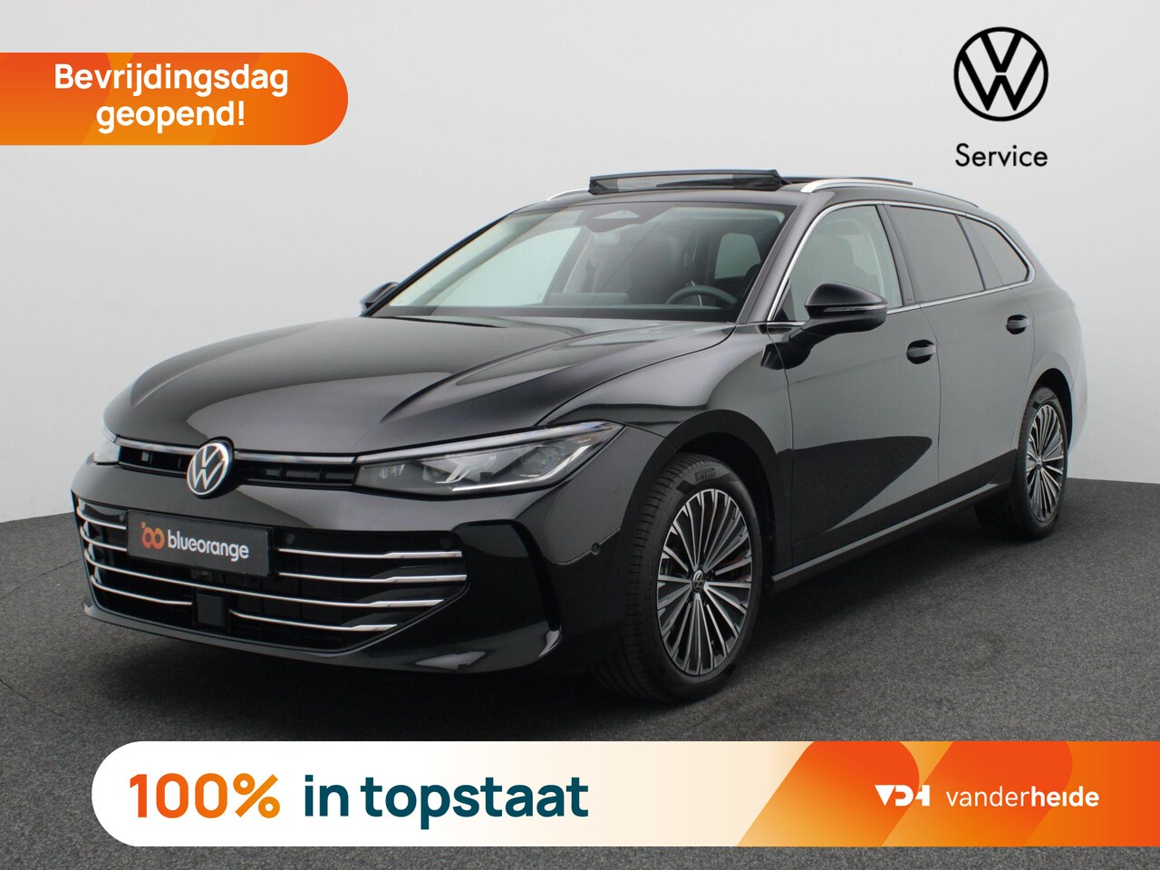 Volkswagen Passat Variant - 1.5 eTSI Elegance Business 150PK DSG Pano-Schuifdak, Adaptieve Cruise Controle, Head-Up Di - AutoWereld.nl