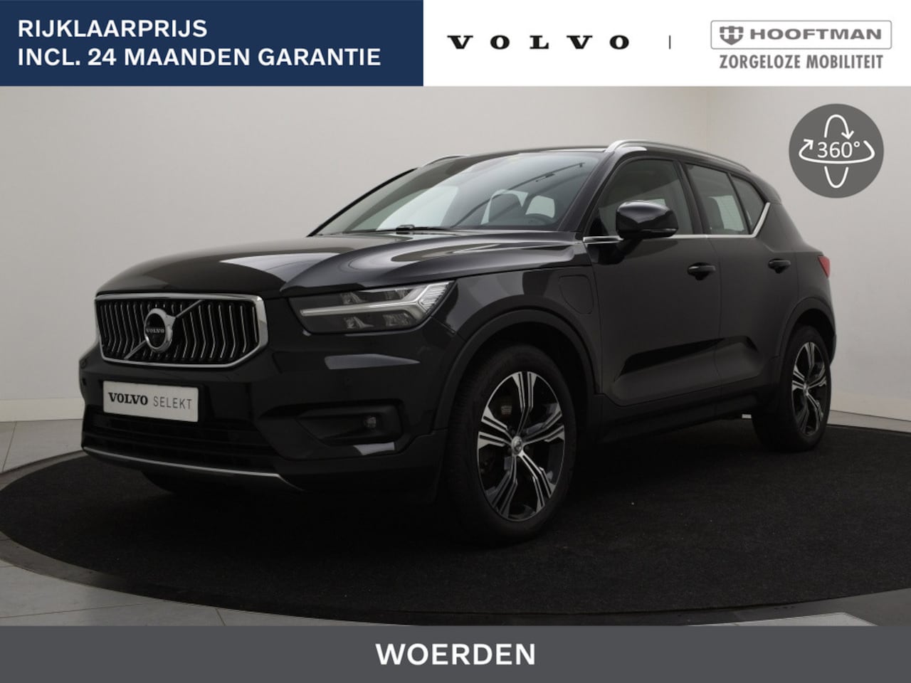 Volvo XC40 - T5 PLUG-IN HYBRID INSCRIPTION LEDER ACC BLIS 360GR CAM - AutoWereld.nl