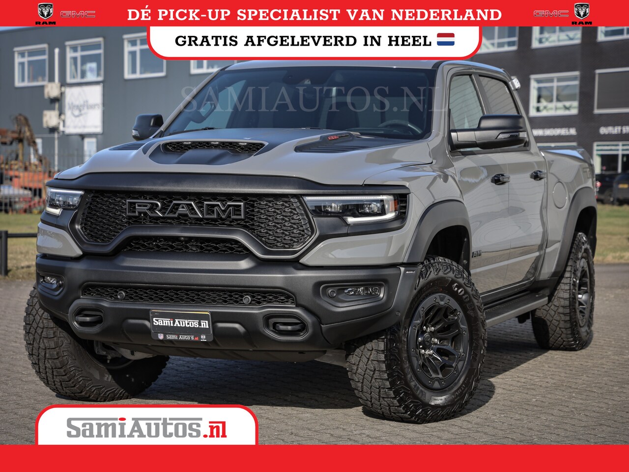 Dodge Ram 1500 - TRX LUNAR EDITION | ZEER ZELDZAAM | 6.2 SUPERCHARGED 702 PK HELLCAT | FULL OPTION | CERAMI - AutoWereld.nl