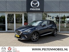 Mazda CX-3 - 2.0 SkyActiv-G 120 GT-M Automaat | RADAR CRUISE CONTROL | HALF LEDER | NAVIGATIE |