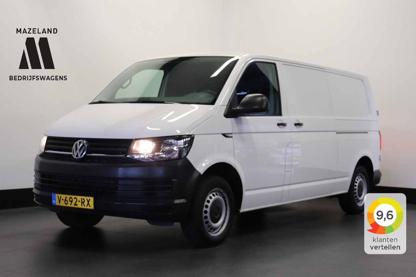 Volkswagen Transporter - 2.0 TDI L2 Automaat Dubbele schuifdeur EURO 6 - Airco - Cruise - € 13.950,- Excl. - AutoWereld.nl