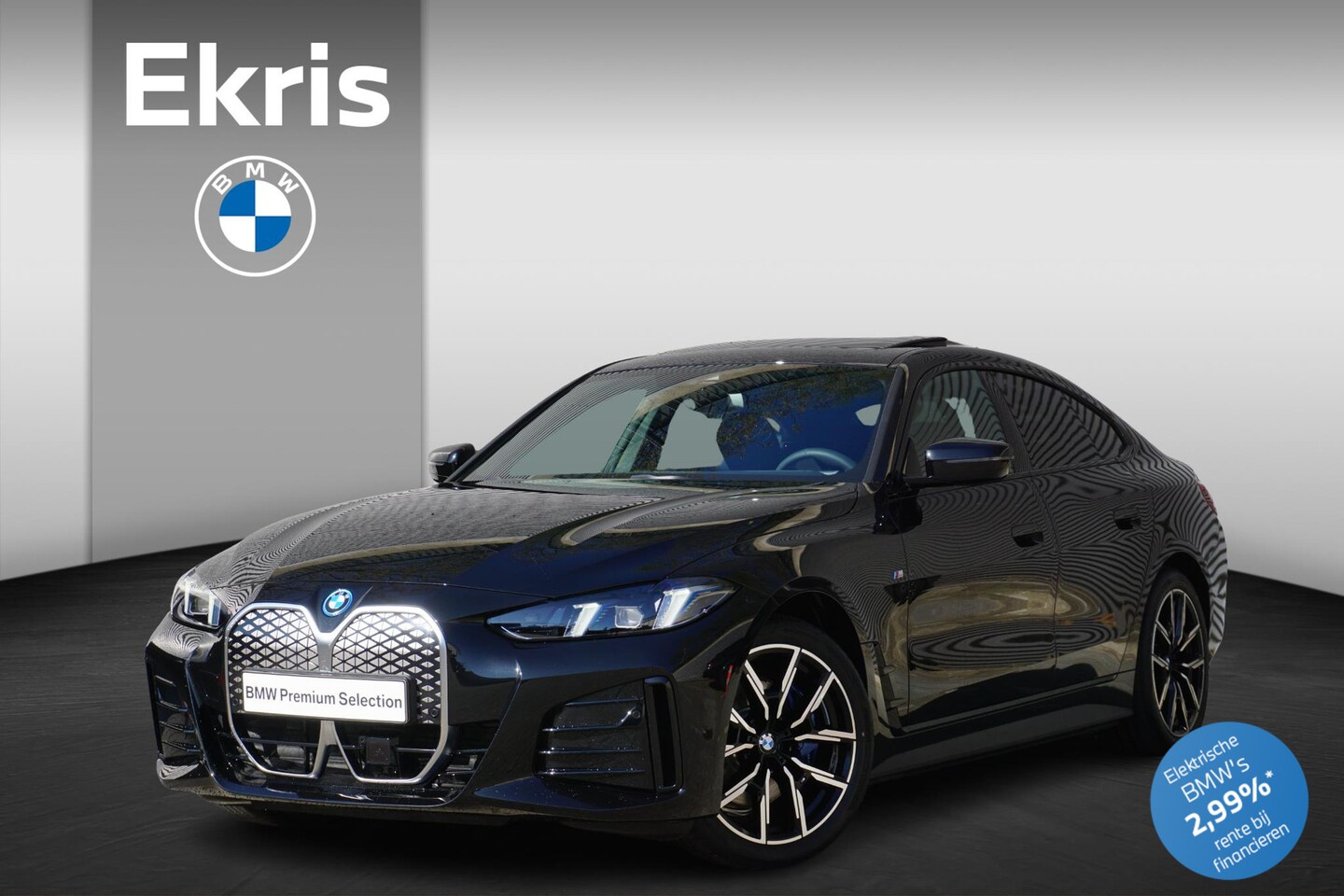 BMW i4 - Gran Coupé eDrive35 M Sport Edition | M Sportremsysteem Grau | Elektrisch bediend glazen s - AutoWereld.nl