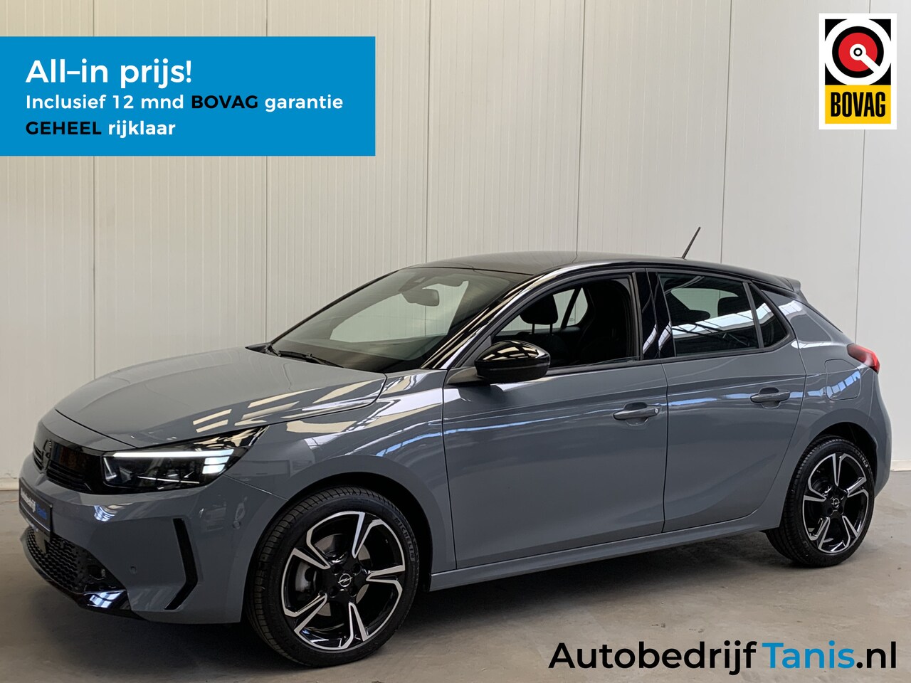 Opel Corsa - 1.2 Turbo GS Sport 100PK PANODAK-CAMERA-ECC-PDC-LMV-SPORT INT-CRUISE CONTROL - AutoWereld.nl