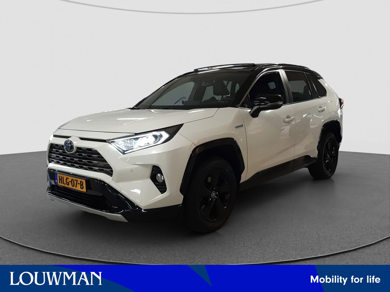 Toyota RAV4 - 2.5 Hybrid AWD Bi-Tone Limited | Panoramadak | Trekhaak 1650 kg | Half Leder | - AutoWereld.nl