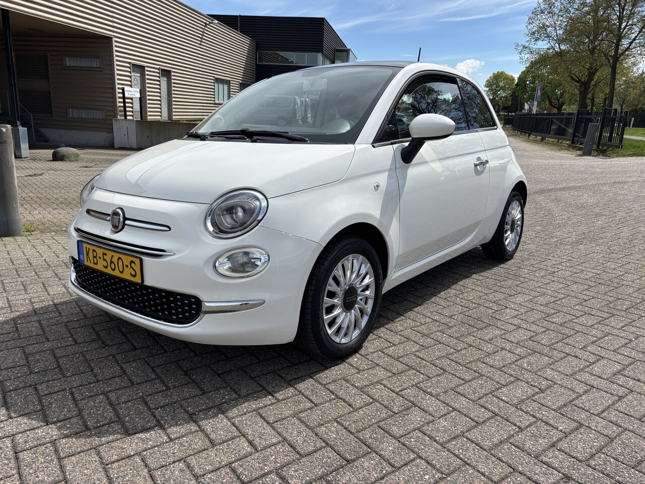 Fiat 500 - 0.9 TwinAir Turbo Lounge [ panodak,airco,h-leer,lmv,pdc ] - AutoWereld.nl