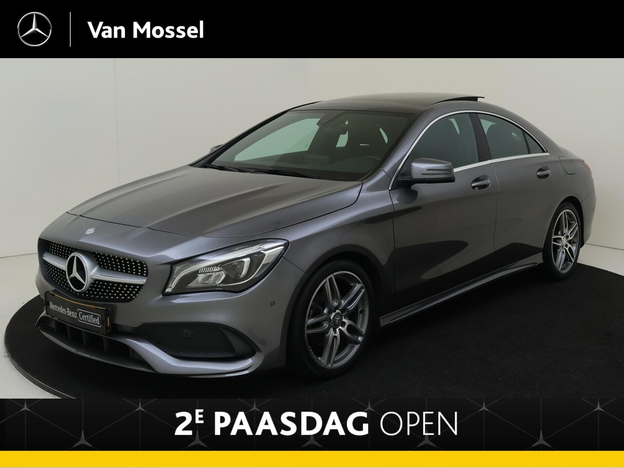 Mercedes-Benz CLA-Klasse - 180 Ambition / Parkeersensoren / Panaroma-schuifdak / Trekhaak / - AutoWereld.nl