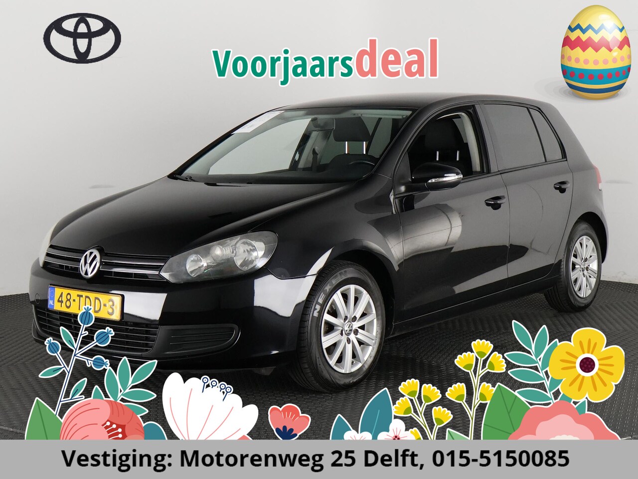 Volkswagen Golf - 1.2 TSI COMFORTLINE BLUEMOTION AUTOMAAT 5 DEURS .CRUISE+CLIMAT CONTROLL.LMV - AutoWereld.nl