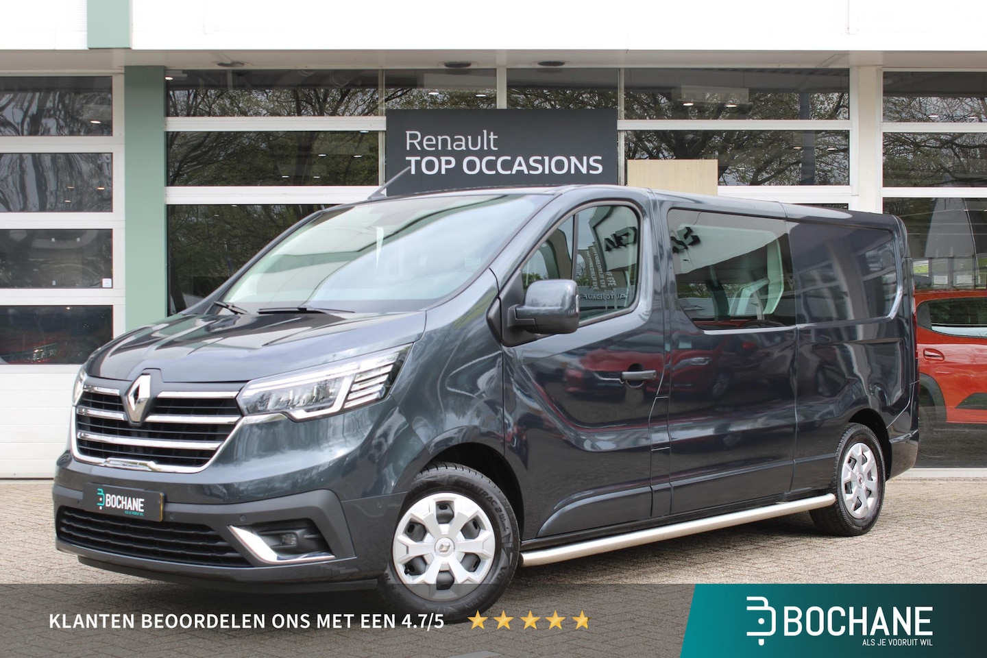 Renault Trafic - 2.0 dCi 150 EDC T30 L2H1 Luxe DC | Navigatie | Camera | Trekhaak | - AutoWereld.nl