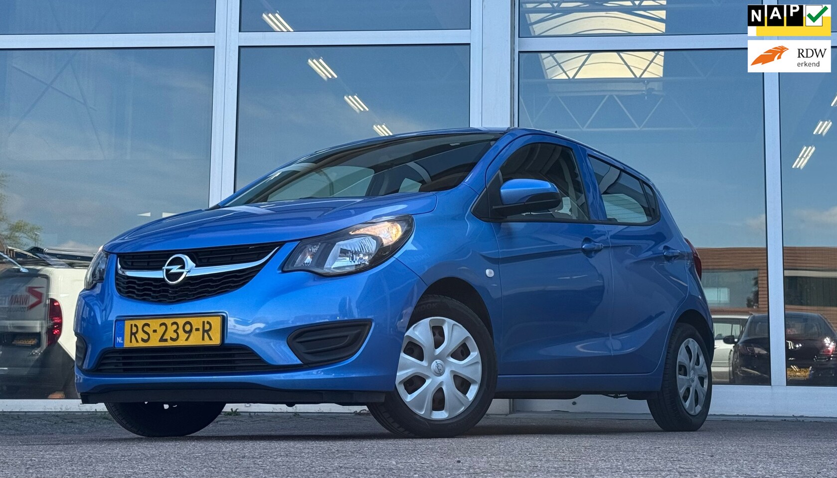 Opel Karl - 1.0 ecoFLEX Edition Cruise Control Airco Mooi! Nieuwe APK - AutoWereld.nl