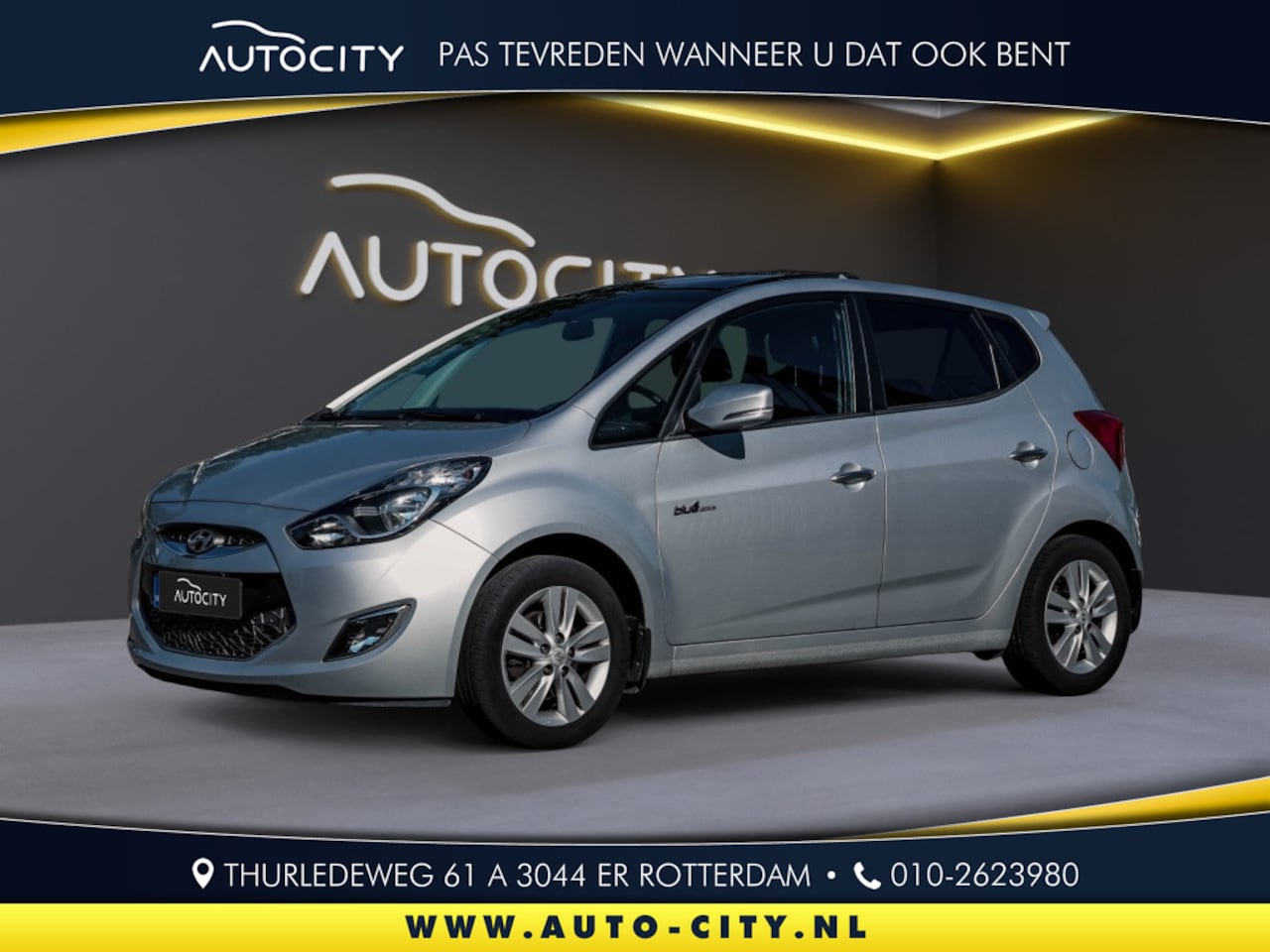 Hyundai ix20 - 1.4i i-Catcher Leder l Navi l Camera l VOL OPTIES - AutoWereld.nl