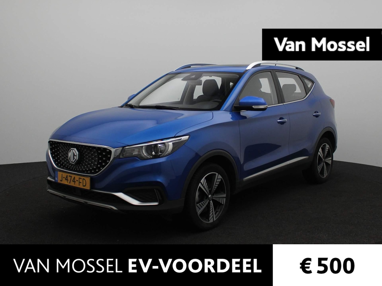 MG ZS - EV Luxury 45 kWh | 1e-Eigenaar | Navi | Panoramadak | Leder | Camera | Apple CarPlay | - AutoWereld.nl