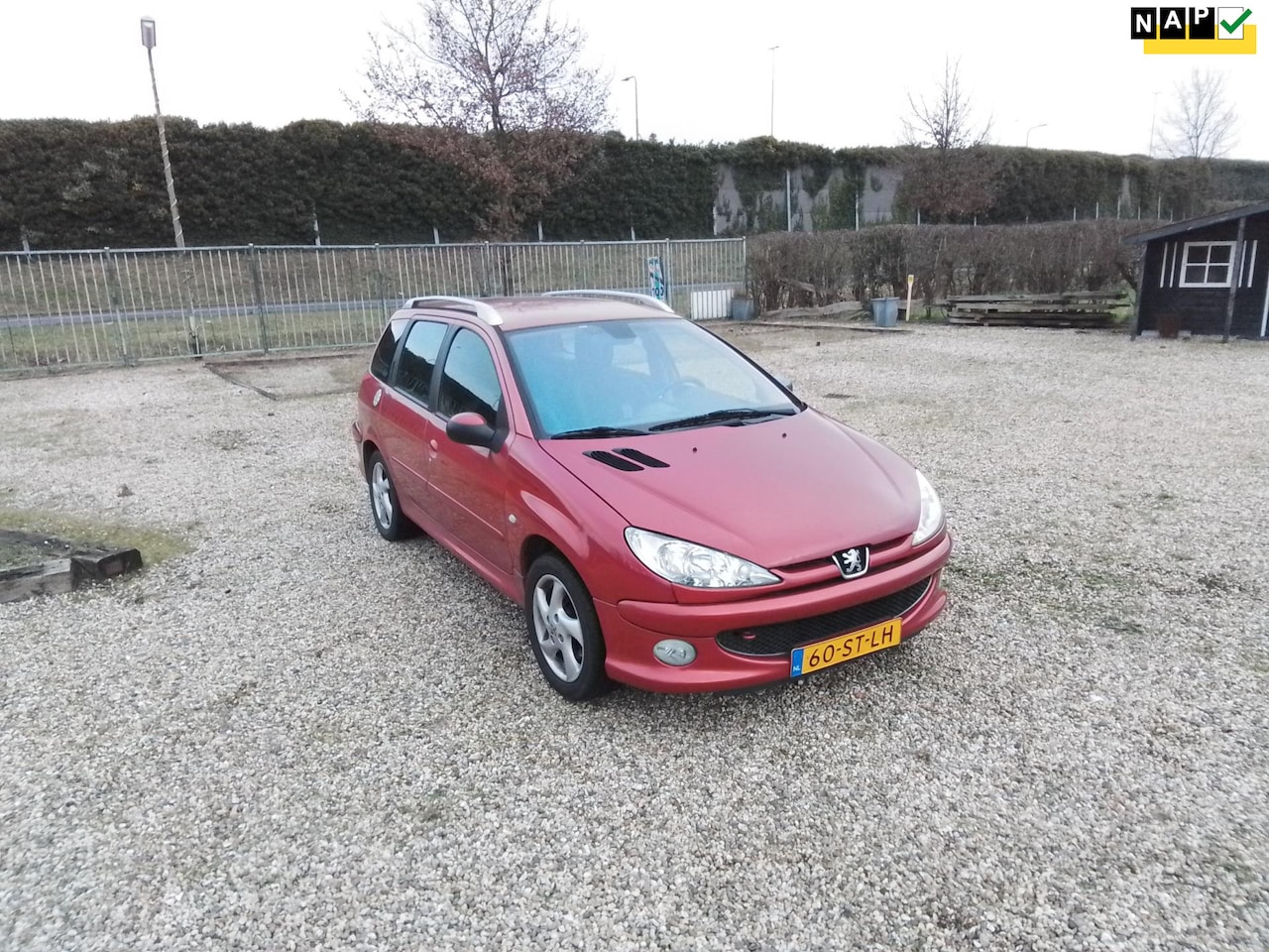 Peugeot 206 SW - 1.6-16V Air-line 3 Zeer Lux.s Airco ECC NL AUTO 109 000 NAP - AutoWereld.nl