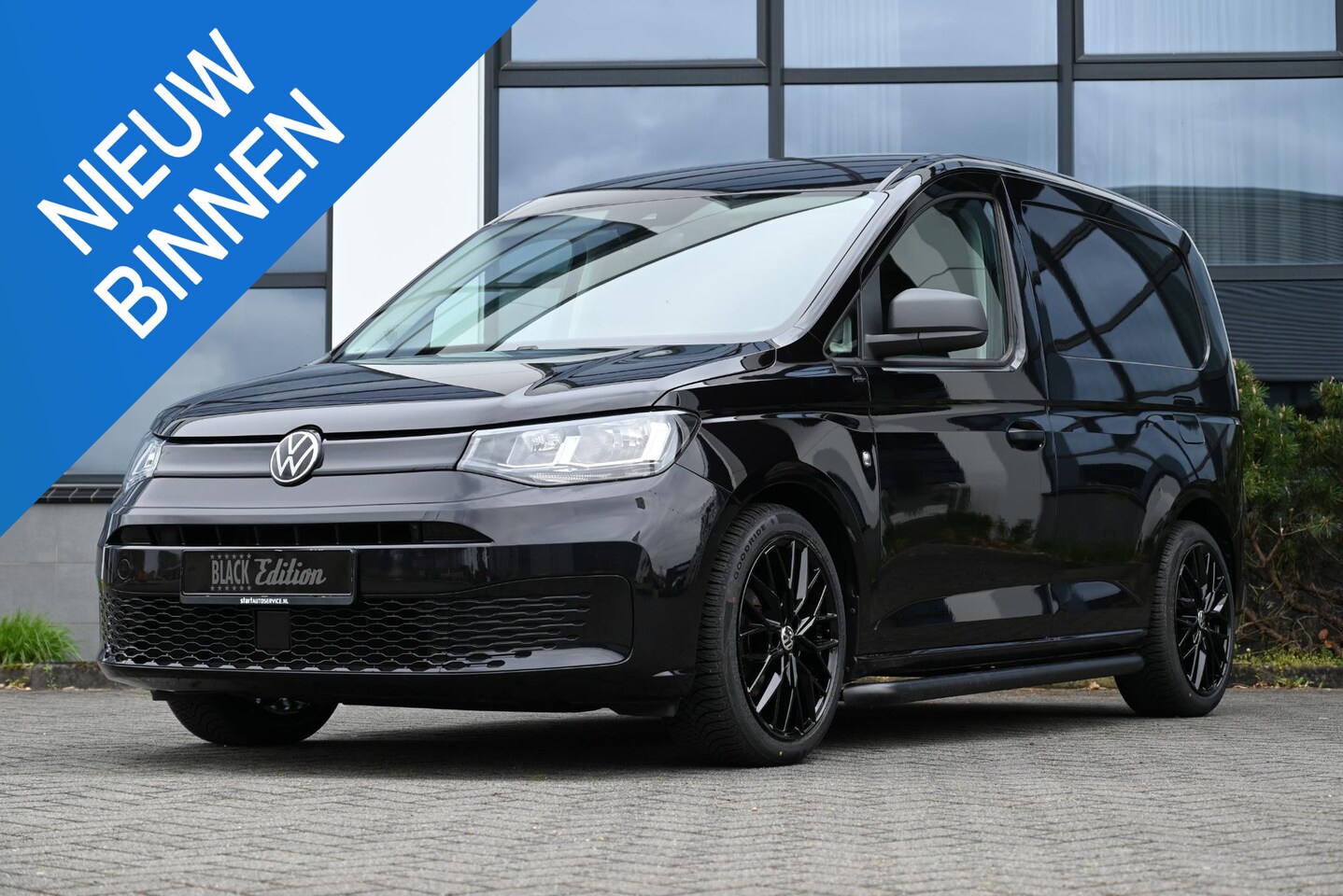 Volkswagen Caddy Cargo - 2.0 TDI Black Ed. 140 PK leer 18" LMV € 269 P.M. - AutoWereld.nl