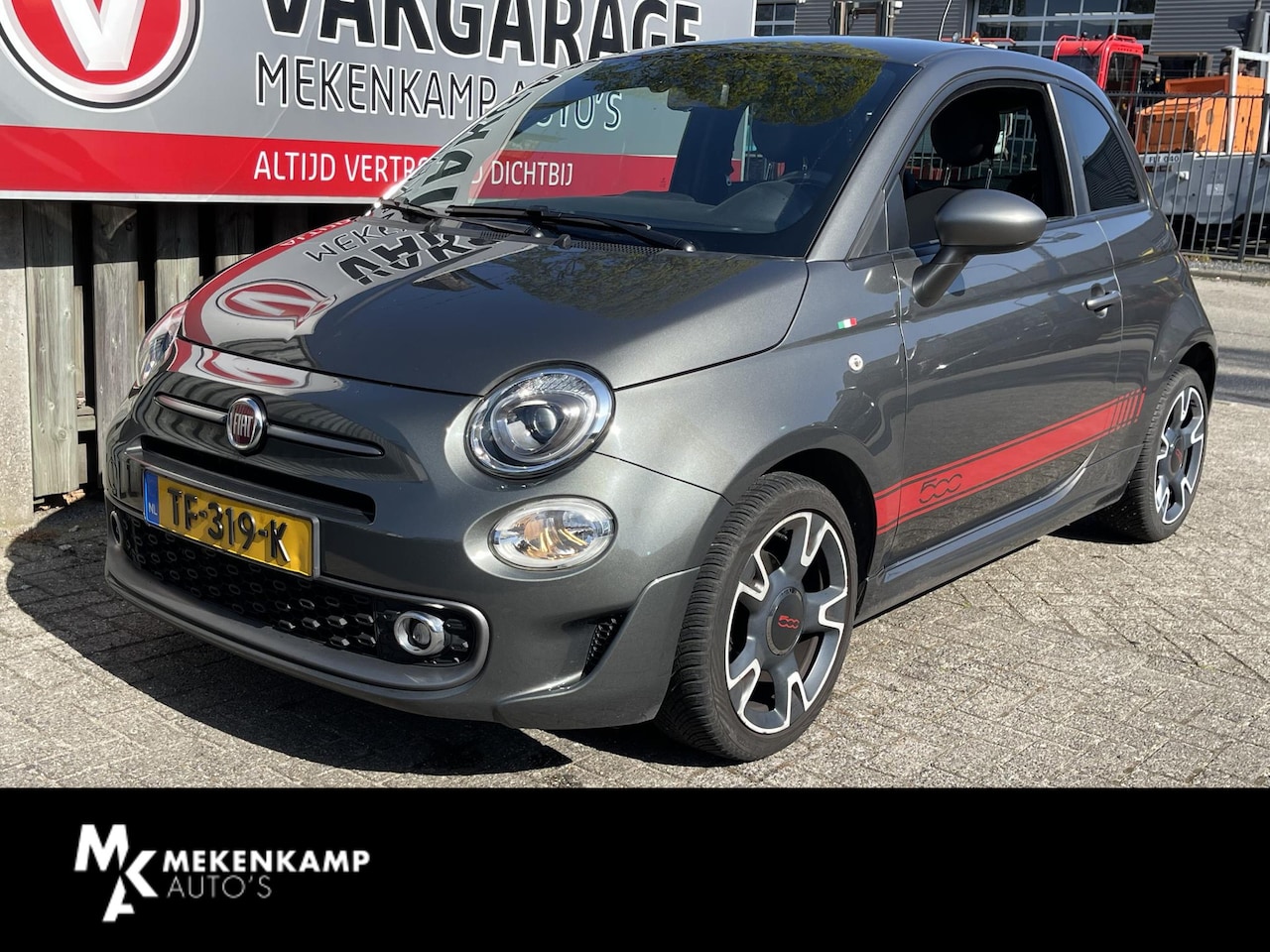 Fiat 500 - 0.9 TwinAir Turbo Sport 16"/Navigatie/Virtual cockpit/Climate/Cruise/PDC/DAB/Bluetooth - AutoWereld.nl