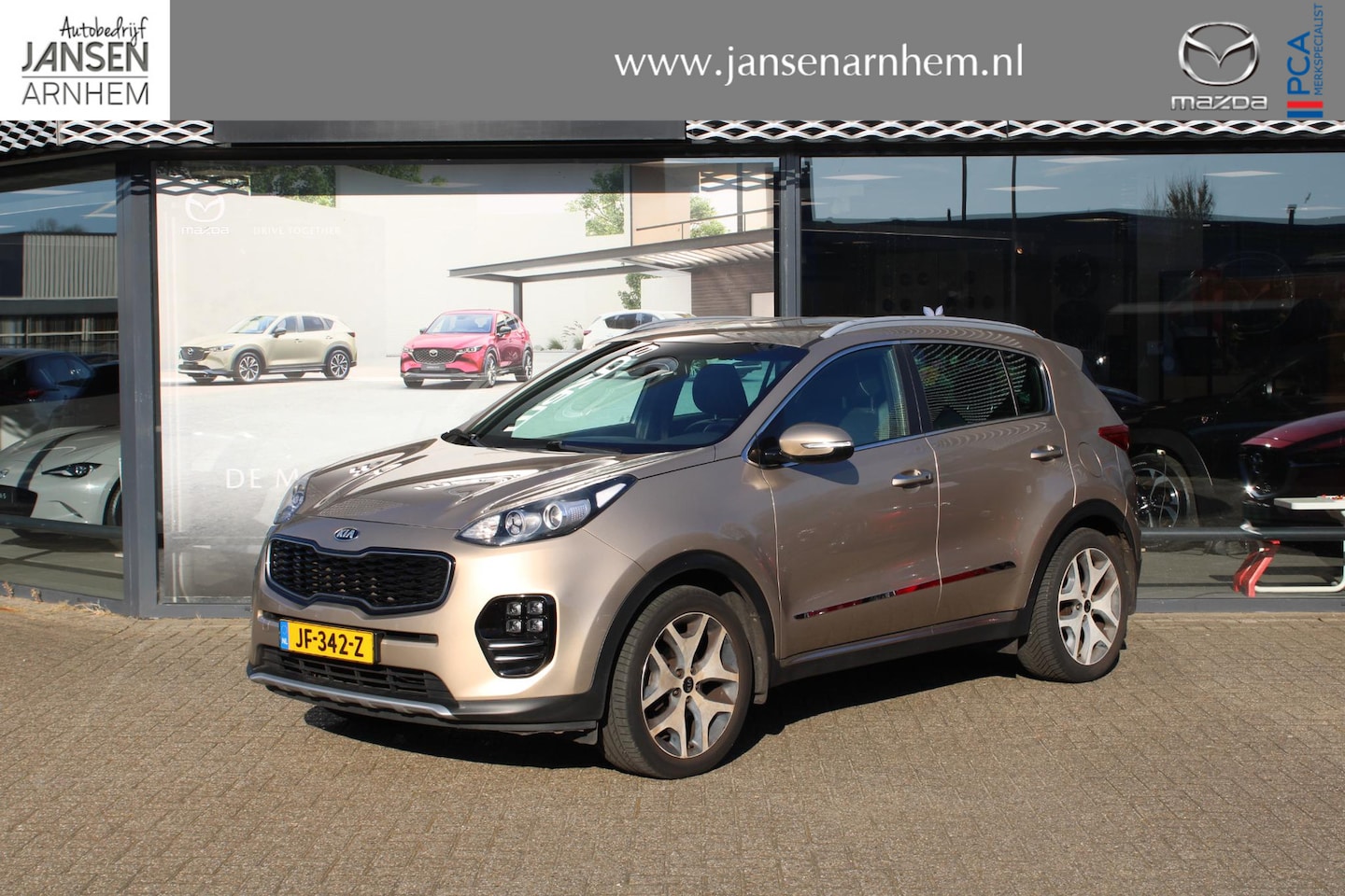 Kia Sportage - 1.6 T-GDI GT-Line First Edition Trekhaak, Leder, Cruise, Bluetooth, Camera, Clima, LMV 19 - AutoWereld.nl