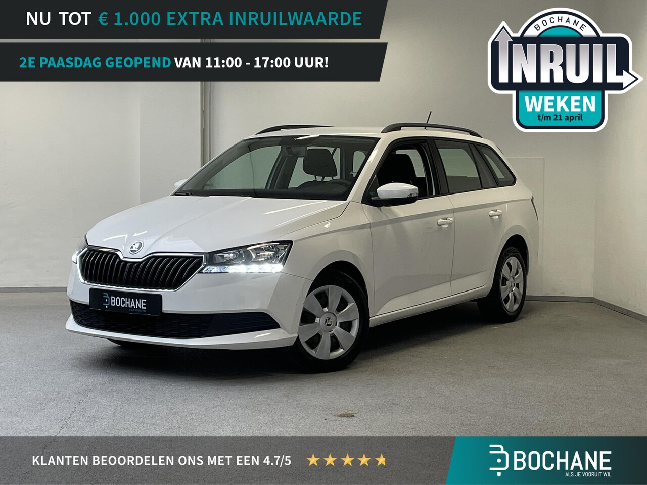 Skoda Fabia Combi - 1.0 TSI Active | CARPLAY | AIRCO | CRUISE-CONTROL | - AutoWereld.nl