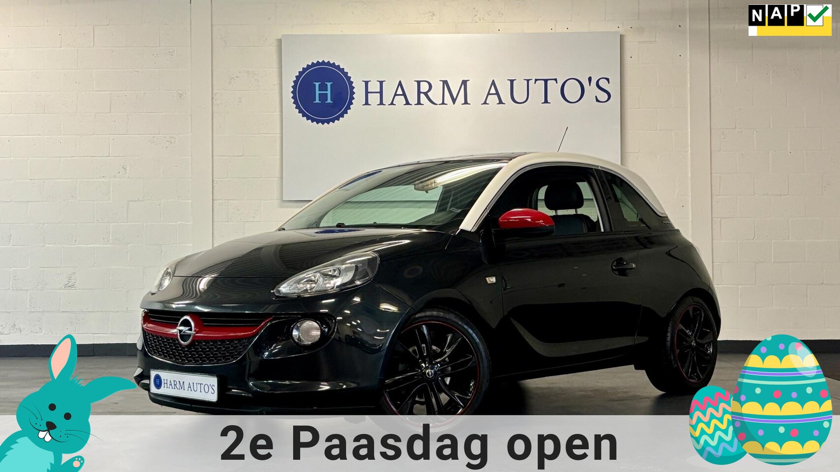 Opel ADAM - 1.4 Slam Pano/Clima/Cruise/Bleutooth/PDC - AutoWereld.nl
