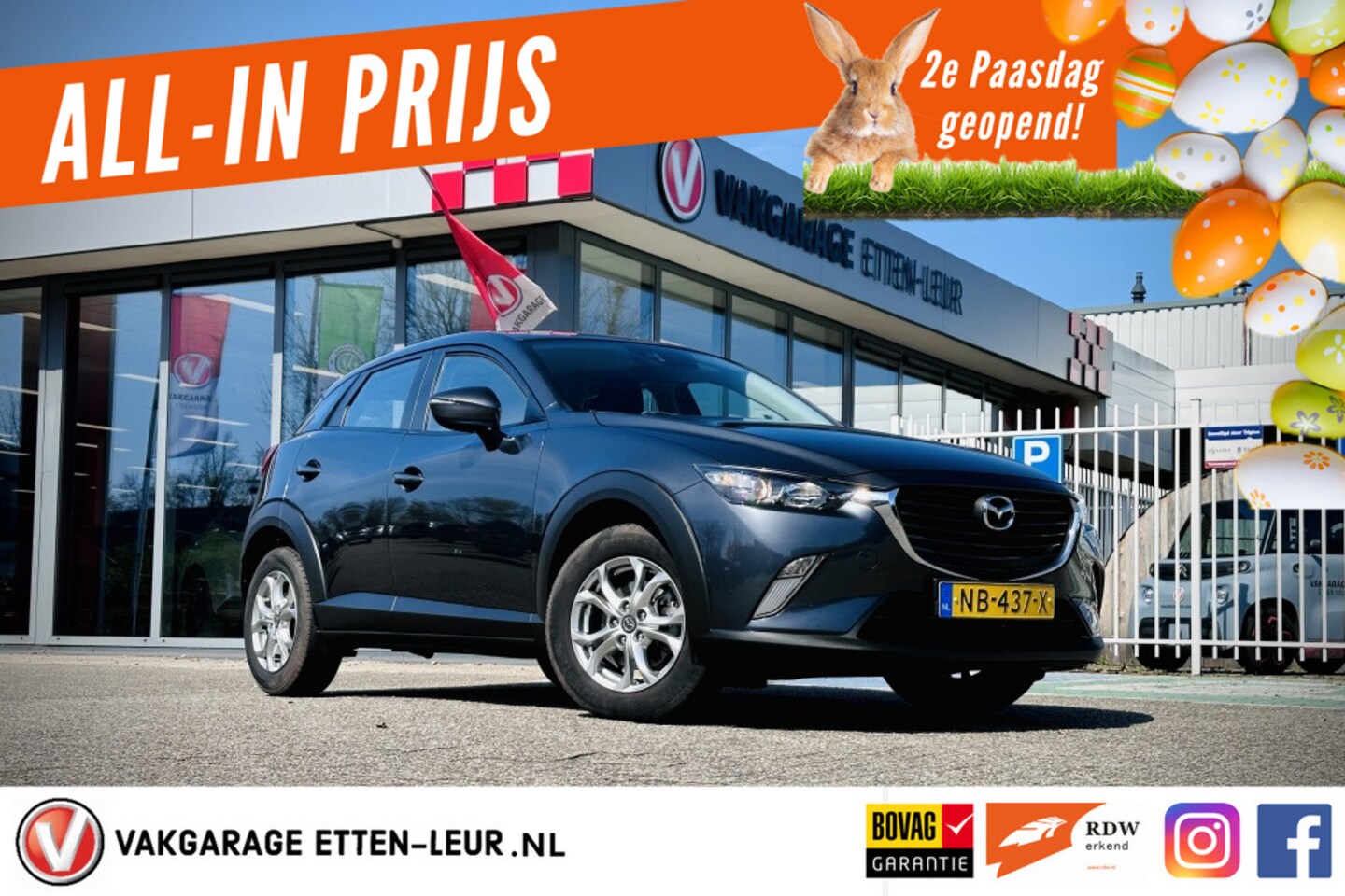 Mazda CX-3 - 2.0 SAG 120 TS / CLIMATE CONTROL / CRUISE / TREKHAAK - AutoWereld.nl