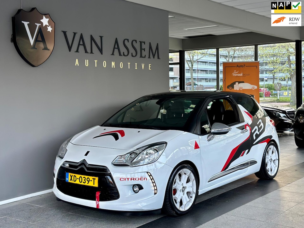 Citroën DS3 - 1.6 THP R3 Sport|LEER|SPORTUITLAAT - AutoWereld.nl