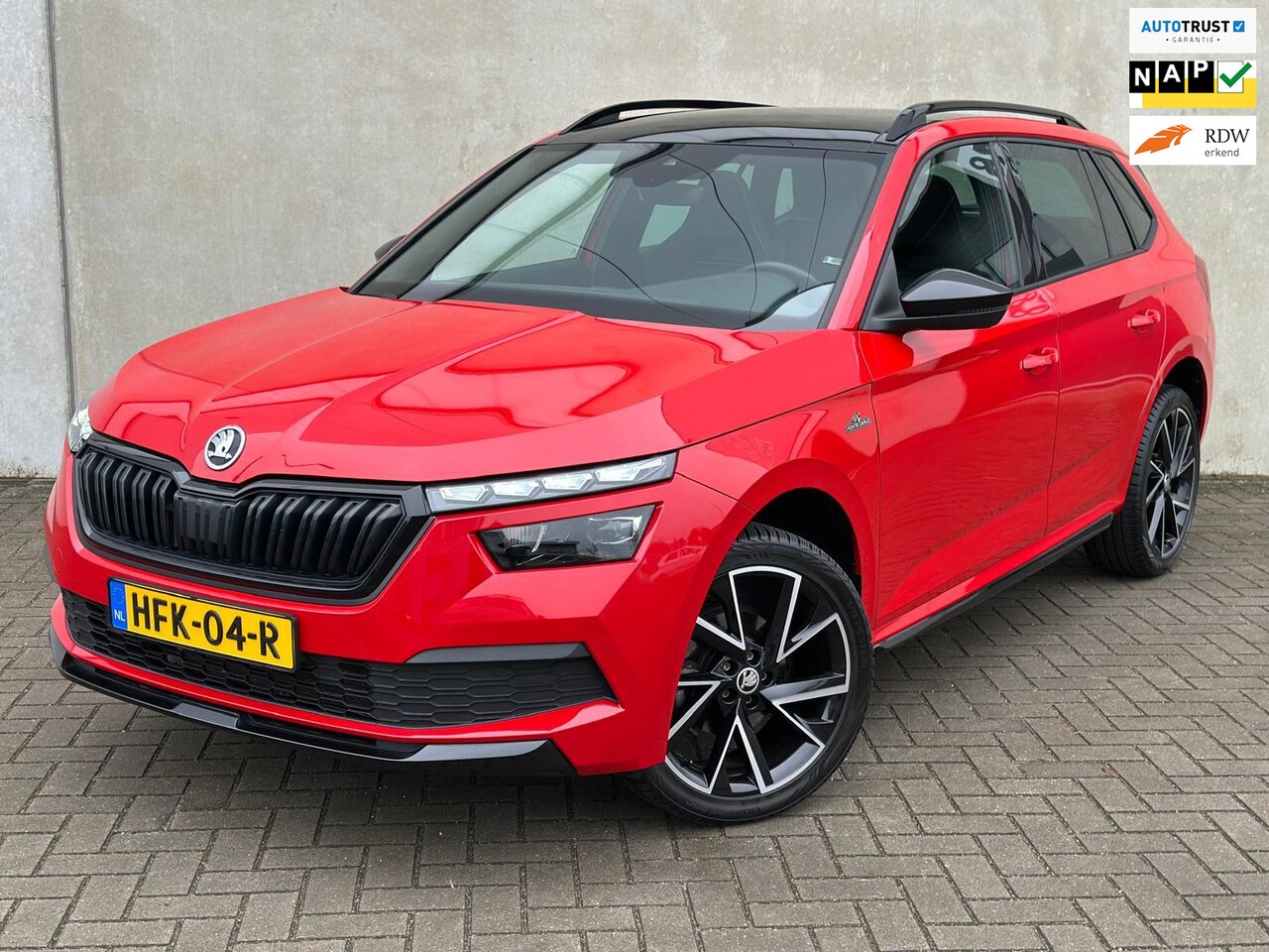 Skoda Kamiq - 1.0 TSI DSG Monte Carlo Pano Carplay Keyless LED - AutoWereld.nl