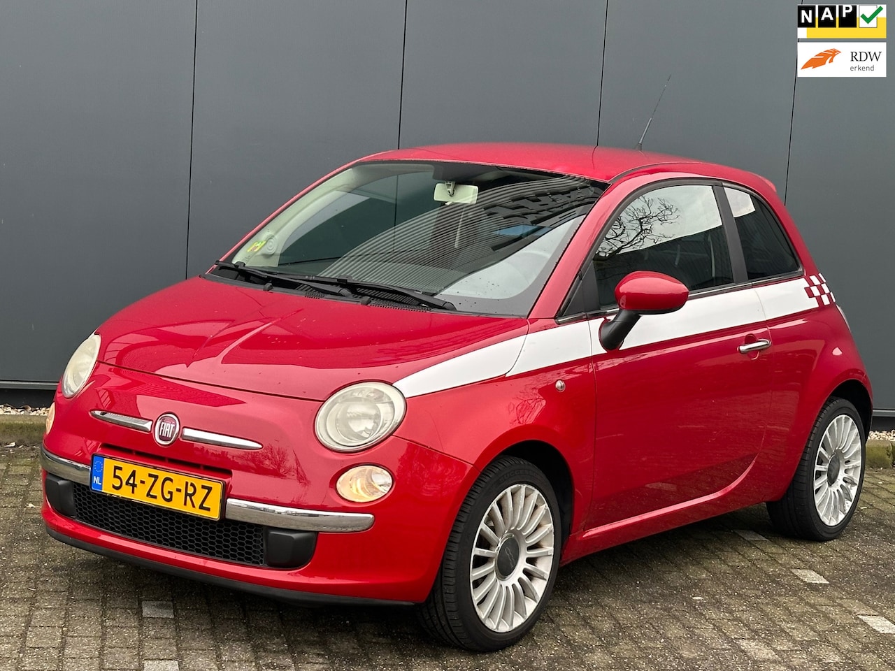 Fiat 500 - 1.2 Sport | Nap | Leer | - AutoWereld.nl