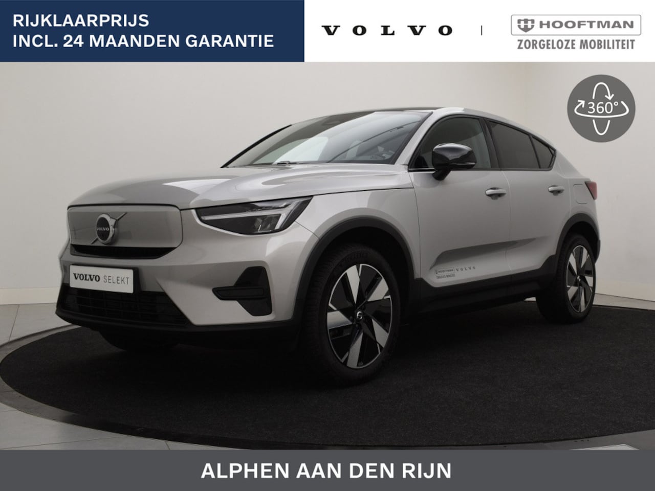 Volvo C40 - EXTENDED RANGE (SINGLE) PLUS DARK STOELVERWARMING GETING GLAS AC - AutoWereld.nl