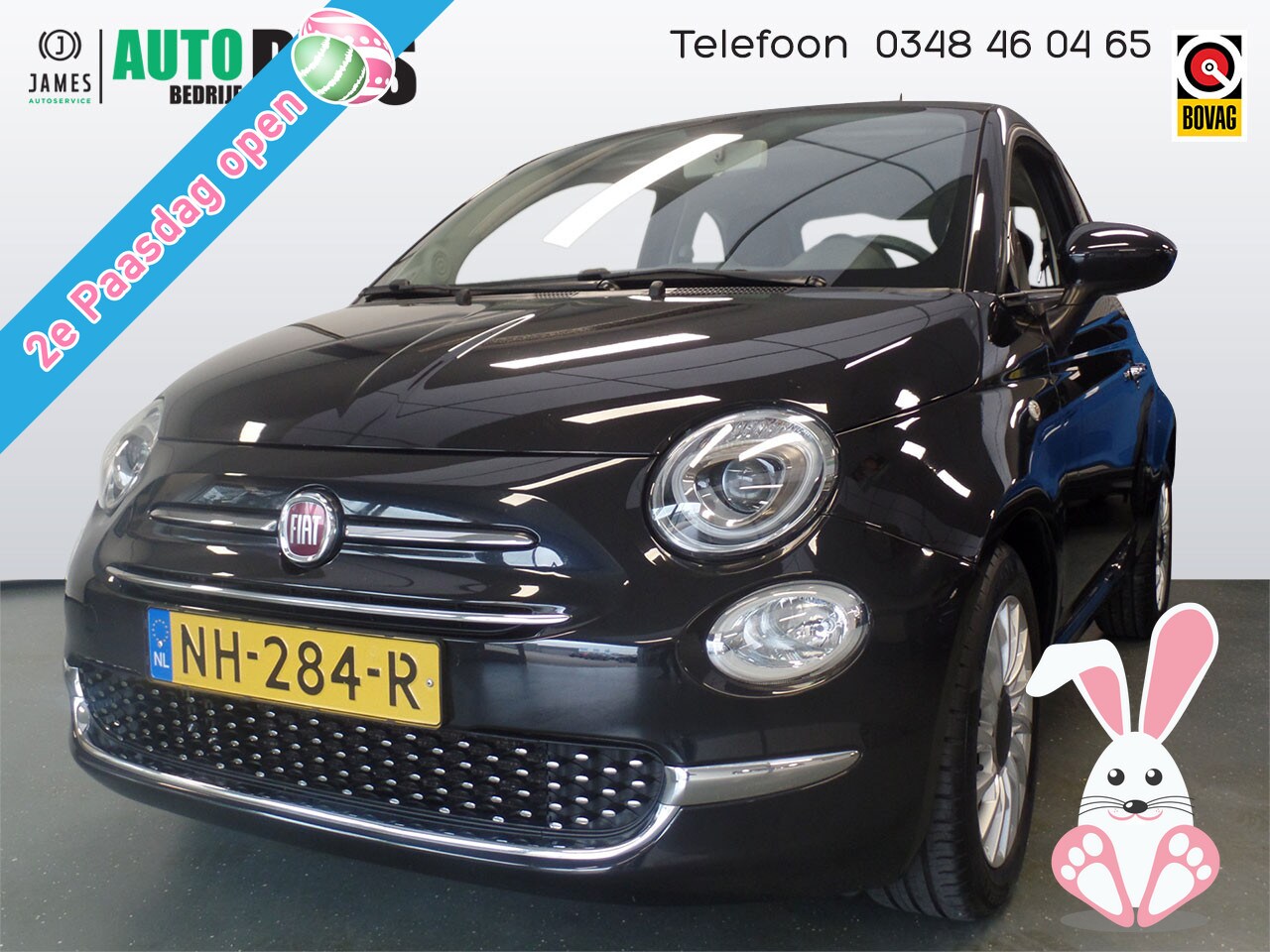 Fiat 500 - 0.9 TwinAir Turbo Lounge Airco, Cruise controle, Elek ramen, Pdc, Panodak, Lm velgen 15'', - AutoWereld.nl