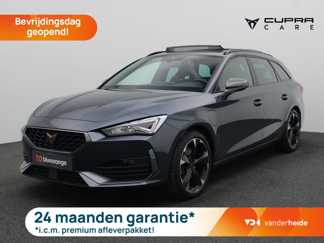 CUPRA Leon Sportstourer - 1.4 e-Hybrid Business 204PK DSG full led, adaptive cruise met travel assist, stuur-stoelve - AutoWereld.nl