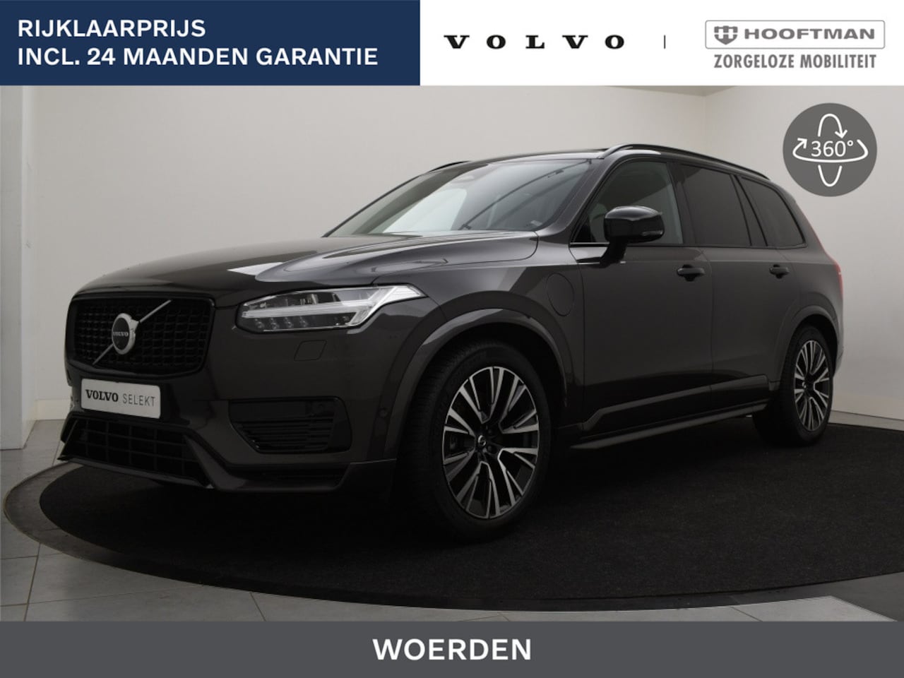 Volvo XC90 - T8 PLUG-IN HYBRID LONG RANGE ULTIMATE DARK LUCHTVERING HARMAN KA - AutoWereld.nl