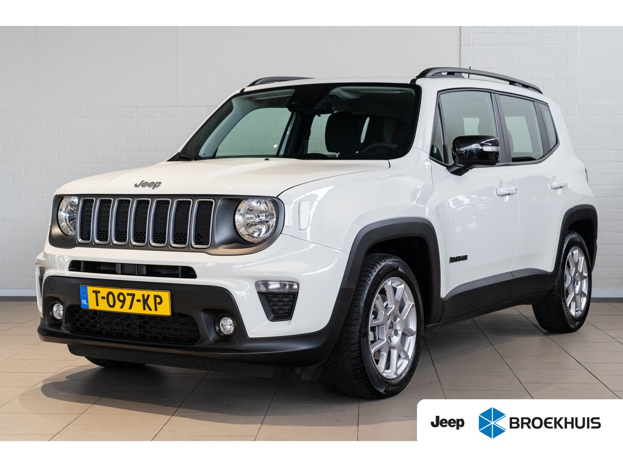 Jeep Renegade - 1.5T e-Hybrid Limited Automaat | Camera | Trekhaak | 17 Inch Lichtmetalen velgen | - AutoWereld.nl