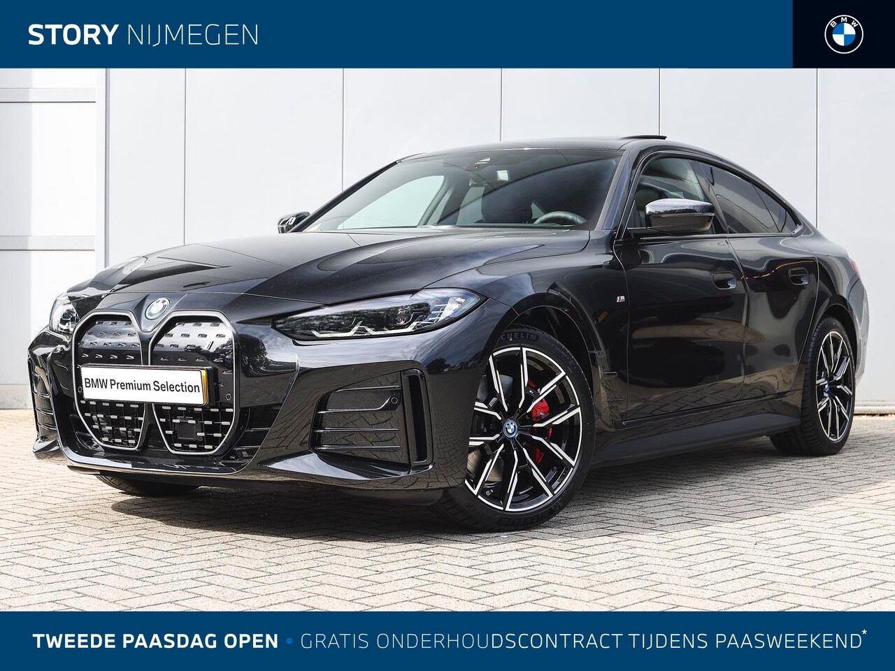BMW i4 - eDrive35 High Executive M Sport / Schuif-kanteldak / Stoelverwarming / Active Cruise Contr - AutoWereld.nl