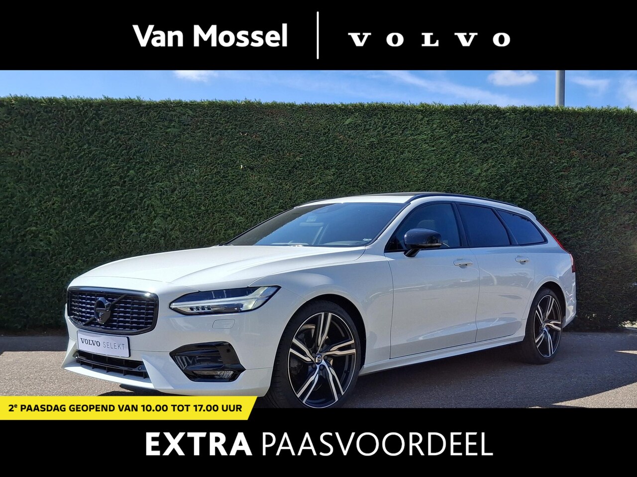 Volvo V90 - 2.0 T5 R-Design | Camera | Head-up Display | Trekhaak | Panoramisch schuif-/kanteldak - AutoWereld.nl
