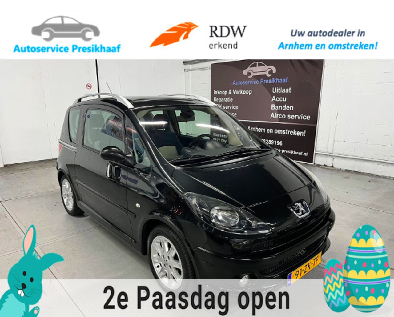 Peugeot 1007 - 1.6-16V Sporty Automaat INVALIDE OPTIONEEL - AutoWereld.nl