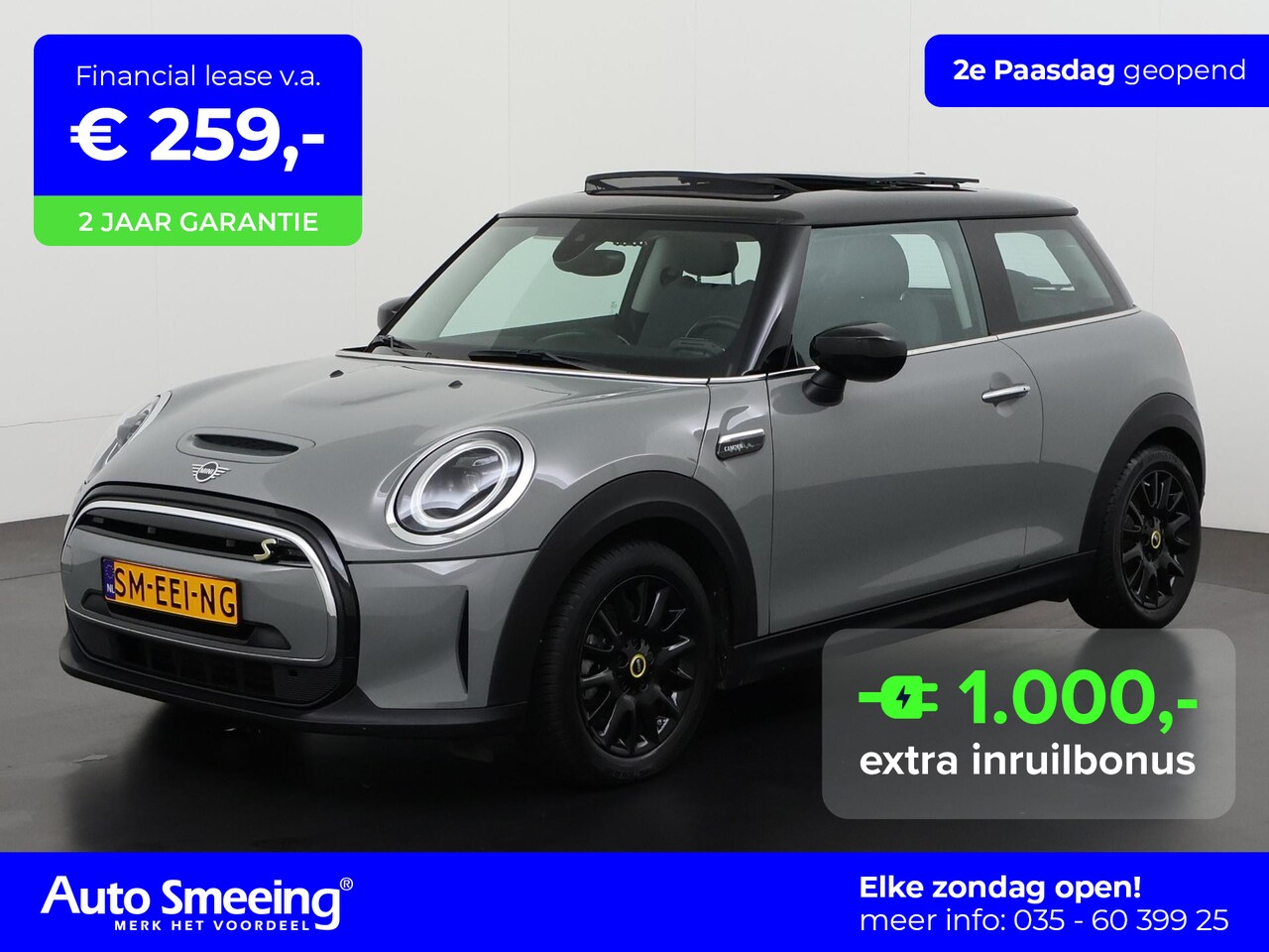 MINI Mini-Electric - Camden Edition | Panoramadak | Carplay | Camera | Zondag Open! - AutoWereld.nl