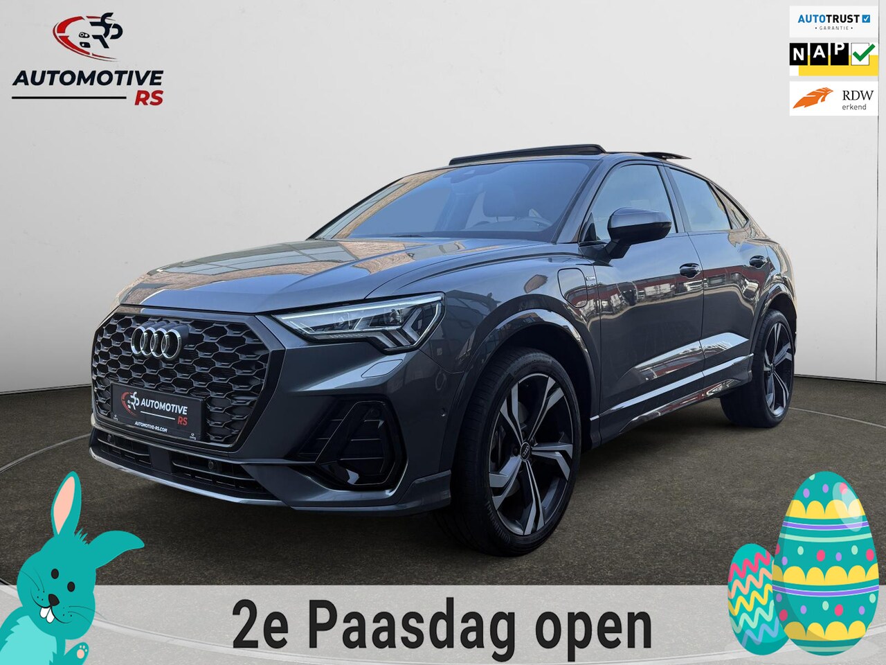 Audi Q3 Sportback - 45 TFSI e | 3x S Line | Pano | Leder | Navi Elektr. Klep Luxe & Sportief - AutoWereld.nl