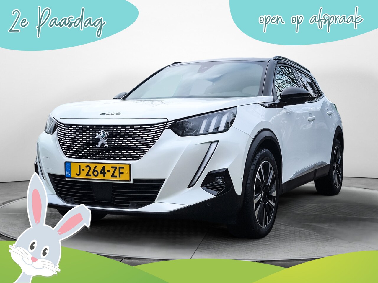 Peugeot e-2008 - EV GT 50 kWh (136 PK) 1-Eig. & Dealer-Onderh. BOVAG-Garantie. NL-Auto. Panoramadak, Leer, - AutoWereld.nl