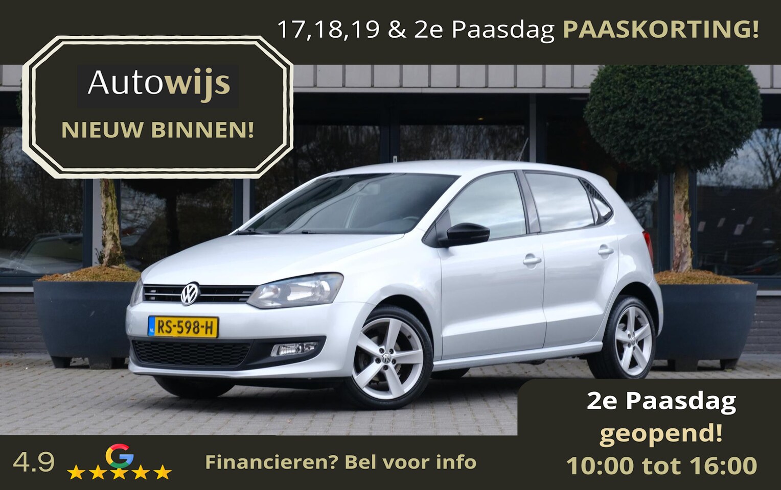 Volkswagen Polo - 1.2 TSI R-Line Edition|AUTOMAAT|Cruise|Carplay|LM-Velg - AutoWereld.nl