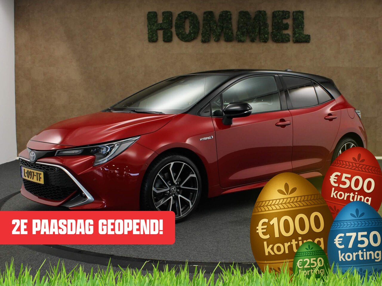 Toyota Corolla - 2.0 Hybrid Bi-Tone Style - BI-TONE - ADAPTIEVE CRUISE CONTROL - HEAD UP DISPLAY - KEYLESS - AutoWereld.nl