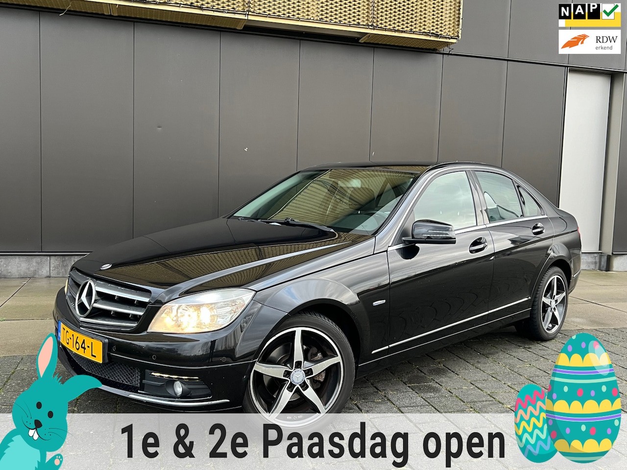 Mercedes-Benz C-klasse - 180 CGI BlueEff. Bus. Class Eleg. Autom|NWE APK|Navi|Parkeersens| - AutoWereld.nl