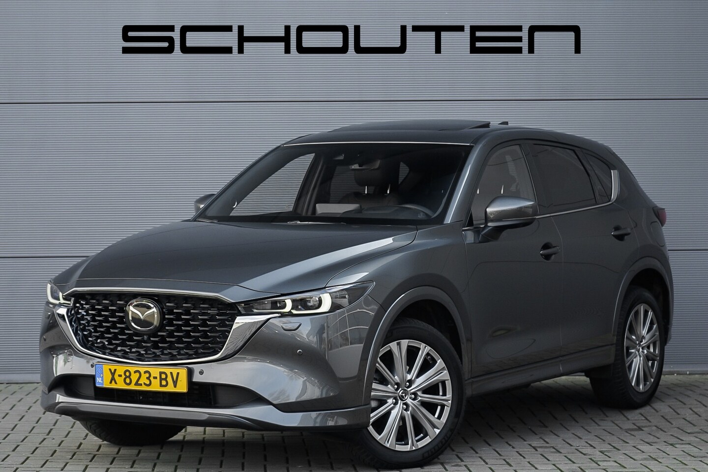 Mazda CX-5 - 2.5 AWD e-SkyActiv-G M Hybrid 194 Takumi Schuifdak Trekhaak Bose 1e Eig - AutoWereld.nl