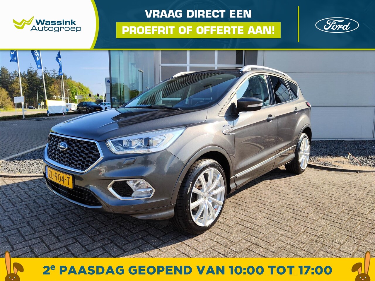 Ford Kuga - 1.5 EcoBoost 150PK 2WD Vignale | Leder | Navigatie | Winter pack | Panoramadak - AutoWereld.nl