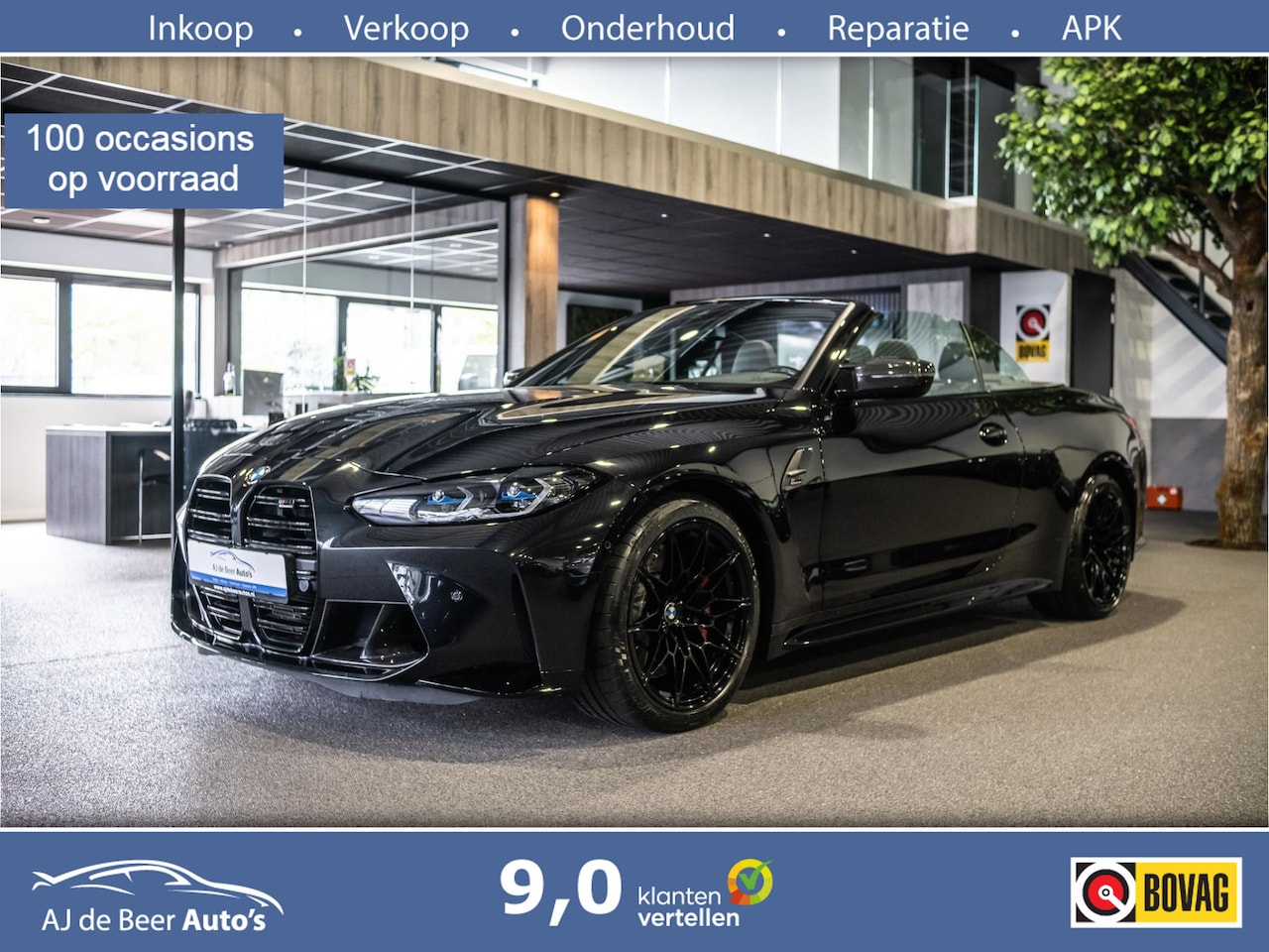 BMW 4-serie Cabrio - M4 Competition xDrive | Carbon pakket | H/K | Nekverwarming | Stuurverwarming - AutoWereld.nl