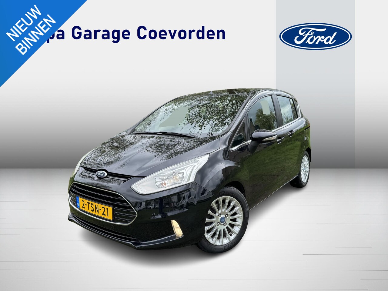 Ford B-Max - 1.0 EB 100PK Titanium | DISTRIBUTIE VERVANGEN | DEALER OND. | CRUISE | CLIMA | NAVI | - AutoWereld.nl