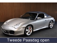 Porsche 911 Cabrio - 3.6 Carrera 4S Turbo Look Leer Bose Climate PDC LM velgen