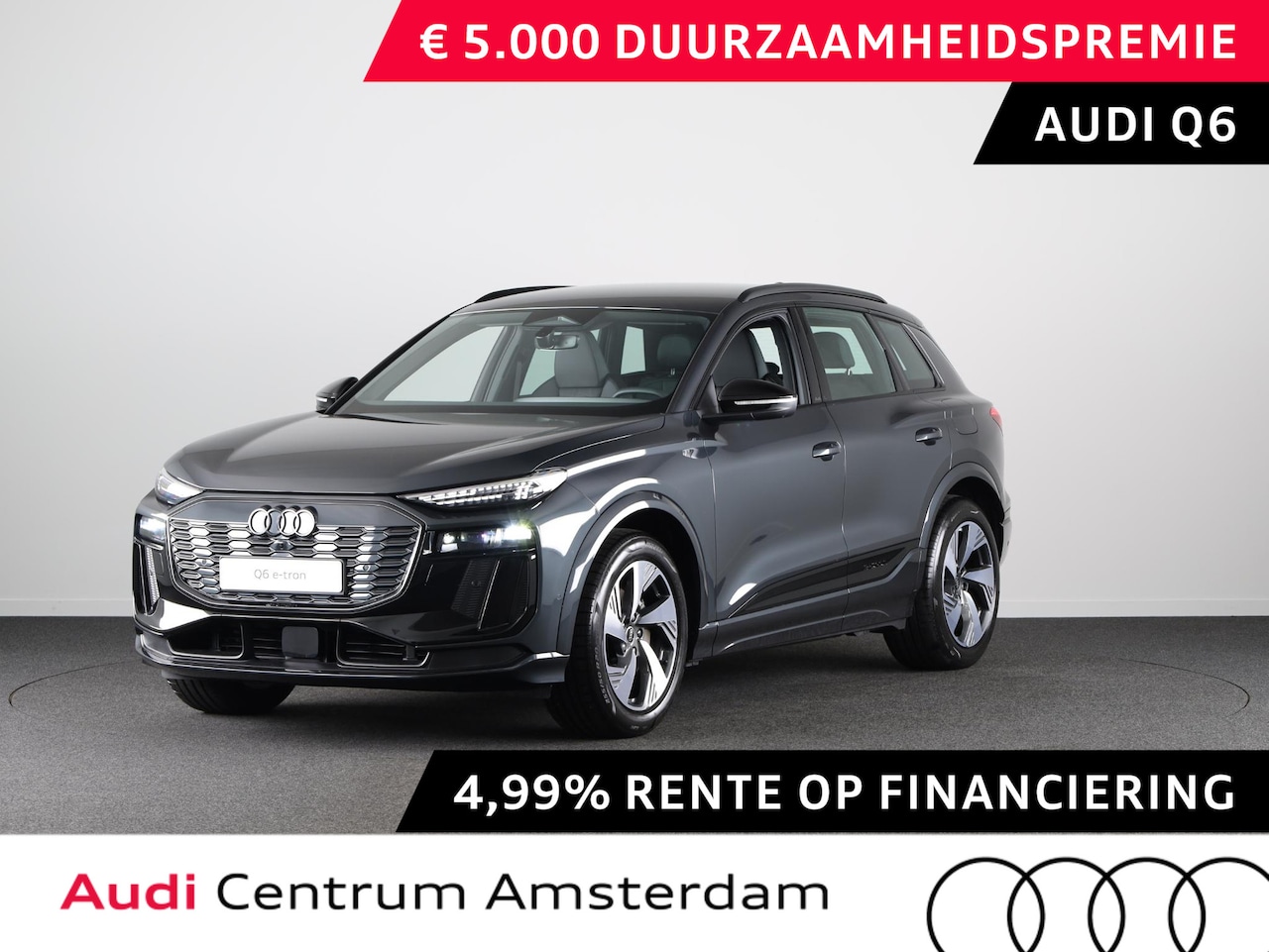 Audi Q6 e-tron - S edition performance 100 kWh adaptive air suspension, oled achterlichten - AutoWereld.nl